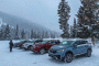 2020 AWD vehicles prepare for the Winter Driving Encounter in Winter Park, CO. 