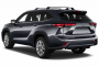 2020 Toyota Highlander Hybrid Limited AWD (Natl) Angular Rear Exterior View