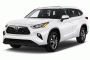 2020 Toyota Highlander XLE AWD (GS) Angular Front Exterior View