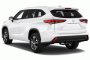 2020 Toyota Highlander XLE AWD (GS) Angular Rear Exterior View
