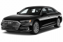 2021 Audi A8 60 TFSI e quattro Angular Front Exterior View