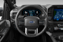 2021 Ford F-150 Platinum 4WD SuperCrew 5.5' Box Steering Wheel