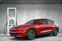 2021 Ford Mustang Mach-E at Electrify America fast charger