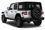 2021 Jeep Wrangler Rubicon Unlimited 4x4 Angular Rear Exterior View