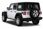 2021 Jeep Wrangler Sport S Unlimited 4x4 Angular Rear Exterior View