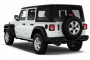 2021 Jeep Wrangler Unlimited Sport S 4x4 Angular Rear Exterior View
