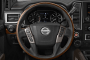 2021 Nissan Titan 4x4 Crew Cab Platinum Reserve Steering Wheel