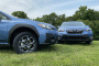 2021 Subaru Crosstrek Sport, left, and Limited, right