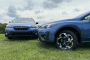2021 Subaru Crosstrek Sport, left, and Limited, right