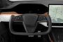 2021 Tesla Model S Plaid AWD Steering Wheel