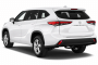 2021 Toyota Highlander LE FWD (Natl) Angular Rear Exterior View