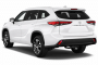 2021 Toyota Highlander XLE FWD (Natl) Angular Rear Exterior View