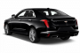 2022 Cadillac CT4 4-door Sedan Premium Luxury Angular Rear Exterior View