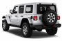 2022 Jeep Wrangler Unlimited Sahara 4x4 Angular Rear Exterior View