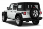 2022 Jeep Wrangler Unlimited Sport S 4x4 Angular Rear Exterior View