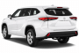 2022 Toyota Highlander LE FWD (Natl) Angular Rear Exterior View
