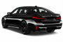 2023 BMW 5-Series Sedan Angular Rear Exterior View