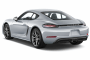 2024 Porsche 718 Coupe Angular Rear Exterior View