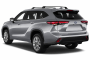 2024 Toyota Highlander Hybrid Limited AWD (Natl) Angular Rear Exterior View