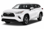 2024 Toyota Highlander XLE FWD (Natl) Angular Front Exterior View