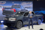 2025 Ram 1500 REV at the 2023 New York auto show