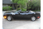 black Challenger convertible