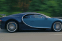 Bugatti Chiron on the autobahn