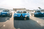 Porsche Taycan, Bugatti Chiron and Rimac Nevera