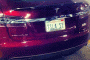 First production 2012 Tesla Model S [detail from photo by evancharlesmoore on instagram]