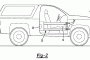 Potential Ford Bronco removable door patent