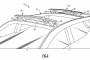 Ford deployable roof rail patent image