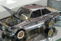 Ford Escort scale model made from precious materials