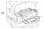 Ford frunk closure assembly patent image