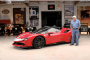 Jay Leno with a Ferrari S90