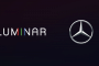 Luminar and Mercedes-Benz logos