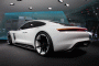 Porsche Mission E Concept  -  2015 Frankfurt Auto Show live photos