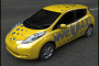 Prototype of 2012 Nissan Leaf as New York City taxi cab