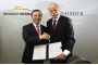 Carlos Ghosn (left) and Dieter Zetsche
