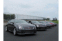 Row of 2011 Cadillac CTS-V Coupes at Monticello Motor Club