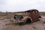 Rusted car, Strezlecki Track, Australia (via Wikimedia)