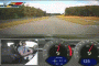 screen capture from lap of Monticello Motor Club track in 2011 Cadillac CTS-V Coupe