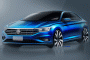 Teaser for 2019 Volkswagen Jetta debuting at 2018 Detroit auto show