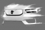 Teaser for electric Volvo XC40 debuting on October 16, 2019