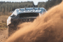 Teaser for Ford Raptor race truck competing in 2025 Dakar Rally