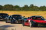 Trio of Ferrari LaFerrari prototypes - Photo credit: Mecum